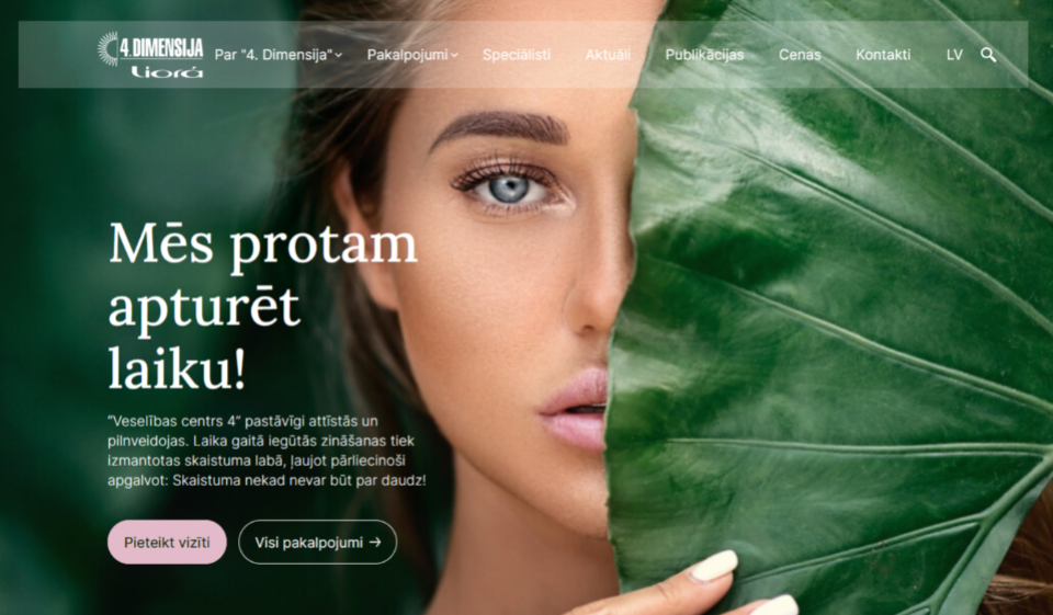 "4. Dimensija" jaunā mājaslapa top!